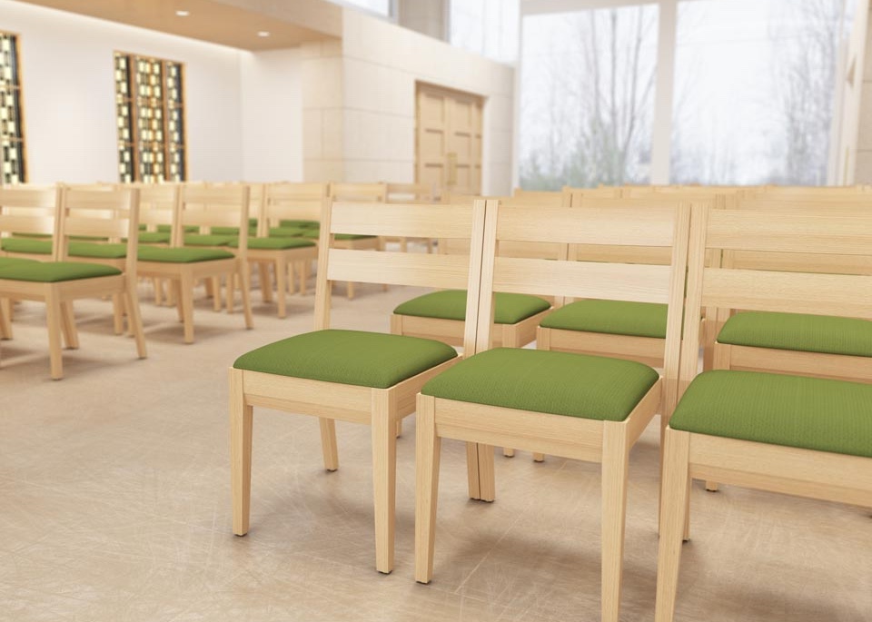 Creating Flexible Worship Spaces with Stackable Church Chairs Image